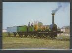 Locomotief Lok LION Foto-Ansichtkaart Trein t-157 jdu, Ophalen of Verzenden, Zo goed als nieuw, Trein, Kaart of Prent