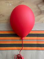 Vintage jaren 90 rode ikea ballon wandlamp, Huis en Inrichting, Lampen | Wandlampen, Kunststof, Vintage, ?, Zo goed als nieuw