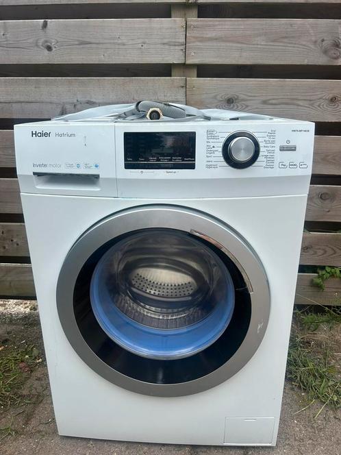 Haier Hatrium Wasmachine HW70-BP14636 - 7KG - te koop, Witgoed en Apparatuur, Wasmachines, Gebruikt, Voorlader, 6 tot 8 kg, 85 tot 90 cm