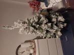Mooi bol besneeuwde kerstboom 150 cm, Ophalen, Zo goed als nieuw