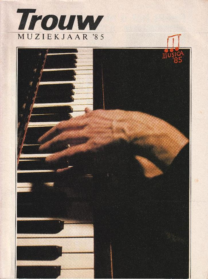 Trouw Muziekjaar ‘85, Boeken, Muziek, Gelezen, Genre of Stijl, Ophalen of Verzenden