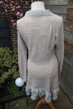 Jurk bruin/ grijs Myrine & Me mt XL Vaste prijs AANBIEDING, Bruin, Maat 46/48 (XL) of groter, Ophalen of Verzenden, Zo goed als nieuw