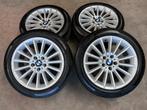 18 inch originele velgen + zomerbanden BMW 5 serie F10 F11, 18 inch, Banden en Velgen, Ophalen of Verzenden, Personenwagen