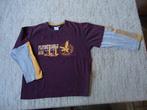Stoer shirt met print, Kinderen en Baby's, Kinderkleding | Maat 140, Ophalen of Verzenden, Gebruikt, Jongen, Shirt of Longsleeve