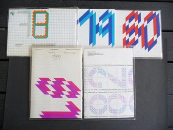 Nederland 1978-1982, 5 Jaarcollecties postfris voor € 6,95 beschikbaar voor biedingen