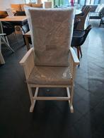 Schommelstoel binnen & buiten wit hout, Ophalen of Verzenden, Nieuw