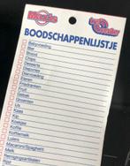 MAXIS boodschappenlijstjes - Jaren 70 - TrefCenter, Ophalen of Verzenden, Overige typen