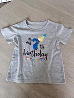T shirt maat 122 7 jaar verjaardag birthday, Nieuw, Shirtje of Longsleeve, Ophalen of Verzenden, Jongetje