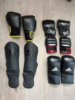 Vechtsport Bescherming Set - Handschoenen & Scheenbeschermer, Sport en Fitness, Vechtsporten en Zelfverdediging, Ophalen of Verzenden