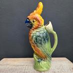 Barbotine waterkan kaketoe St Clement, Antiek en Kunst, Antiek | Keramiek en Aardewerk, Ophalen of Verzenden