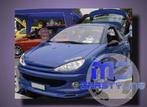 Peugeot 206 - Voorbumper spoiler, Auto diversen, Tuning en Styling, Ophalen of Verzenden, MJ-Carstyling, Info@mj-carstyling.net