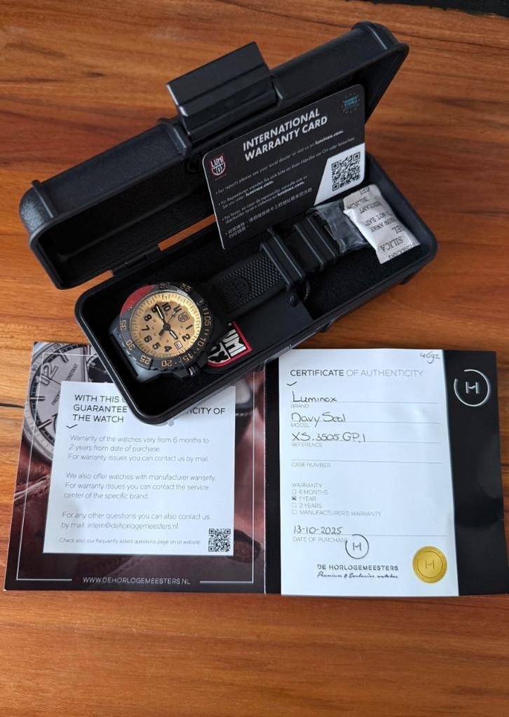 Luminox Navy Seal - 1 jaar garantie - Nieuw, Sieraden, Tassen en Uiterlijk, Horloges | Heren, Nieuw, Polshorloge, Overige merken