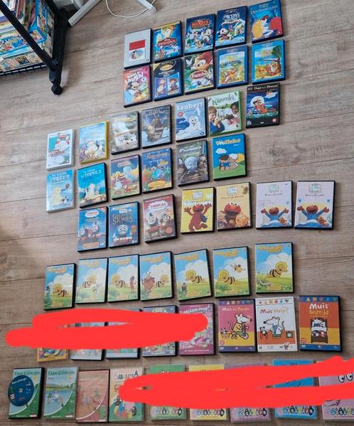 Dvds kinder tekenfilms o.a Disney, Maya,Thomas, Kikker, Cd's en Dvd's, Dvd's | Tekenfilms en Animatie, Gebruikt, Alle leeftijden