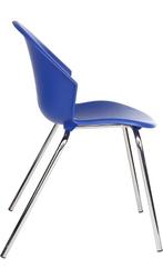 Ergonice Smile Vierpoot Kantinestoel, Kunststof, Overige kleuren, Nieuw, Ophalen of Verzenden