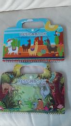 Designboek/tekenboek met sjablonen en stickers, Kinderen en Baby's, Speelgoed | Educatief en Creatief, Ophalen of Verzenden, Ontdekken