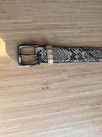 Marlboro Classics Python Leren Riem 90-95cm, Kleding | Heren, Overige kleuren, Echt leder, Minder dan 95 cm, Ophalen of Verzenden