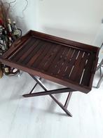 Mooie handige butler tray, Huis en Inrichting, Woonaccessoires | Dienbladen, Ophalen, Zo goed als nieuw, Rechthoekig, Hout
