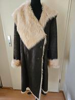 BANDOLERA bruine faux fur lammy coat maat 46 ZGAN, Ophalen of Verzenden, Zo goed als nieuw, Maat 46/48 (XL) of groter, Bruin