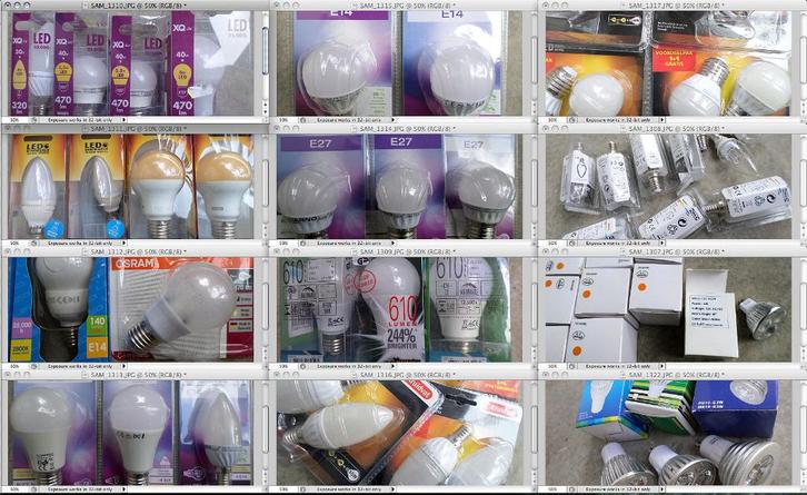 Partij LED lampen allerlei merken & wattages LEDlamp lamp n6, Huis en Inrichting, Lampen | Losse lampen, Nieuw, Led-lamp, E27 (groot)