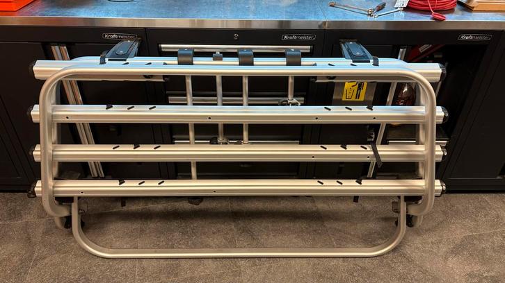 Volkswagen T6/T6.1 Fietsendrager Achterklep - 4 Fietsen, Auto diversen, Fietsendragers, Gebruikt, Achterklepdrager, 3 fietsen of meer