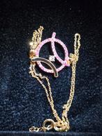 Dames Armband Callisava
14K Geel Goud+38 pink saffier, Ophalen of Verzenden