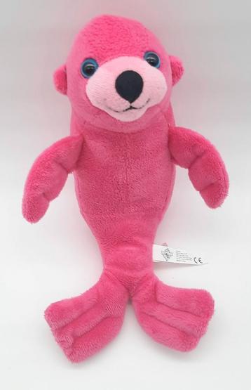 Roze zeehond knuffel The Petting Zoo ca. 21cm hoog beschikbaar voor biedingen