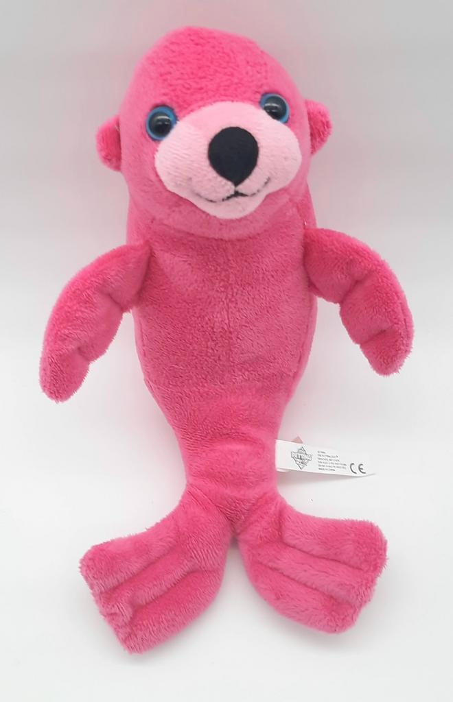 Roze zeehond knuffel The Petting Zoo ca. 21cm hoog, Kinderen en Baby's, Speelgoed | Knuffels en Pluche, Gebruikt, Overige typen