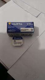 Varta horloge batterijen 377 --364  6,90 per doosje 10 stuks, Ophalen of Verzenden, Nieuw, Staal, Overige merken