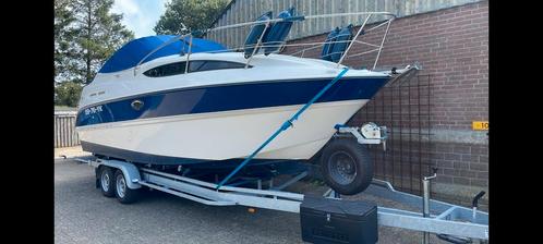 Bayliner 245 Ciera 2005, Watersport en Boten, Motorboten en Motorjachten, Zo goed als nieuw, Polyester, Benzine, 50 pk of meer