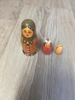 Vintage Matroesjka Poppetjes Set van 3, Antiek en Kunst, Antiek | Speelgoed, Ophalen