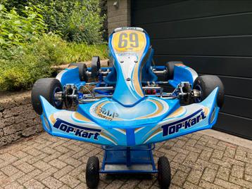 Rollend chassis kz Topkart met voorremmen beschikbaar voor biedingen