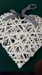 ster wit riet en waxine houder, Diversen, Kerst, Ophalen of Verzenden, 'T Olde Gre-j, Info@toldegrej.nl, Endepoelstraat 20f Didam