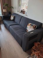 Gratis grijze bank - kan nog een ronde mee!, Ophalen, Gebruikt, Rechte bank, Vierpersoons of meer