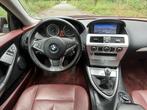 Bmw 6-serie Leder Navi Keyles Co 630i, Auto's, 13 km/l, Achterwielaandrijving, Gebruikt, Zwart