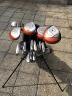 Golftas en volledig set voor de linkshandige golfer, Sport en Fitness, Golf, Ophalen, Gebruikt, Set, Overige merken