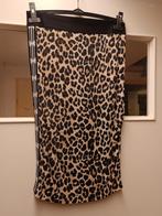 Pencil skirt kokerrok rok Juffrouw Jansen mt M, Maat 38/40 (M), Bruin, Ophalen of Verzenden, Zo goed als nieuw