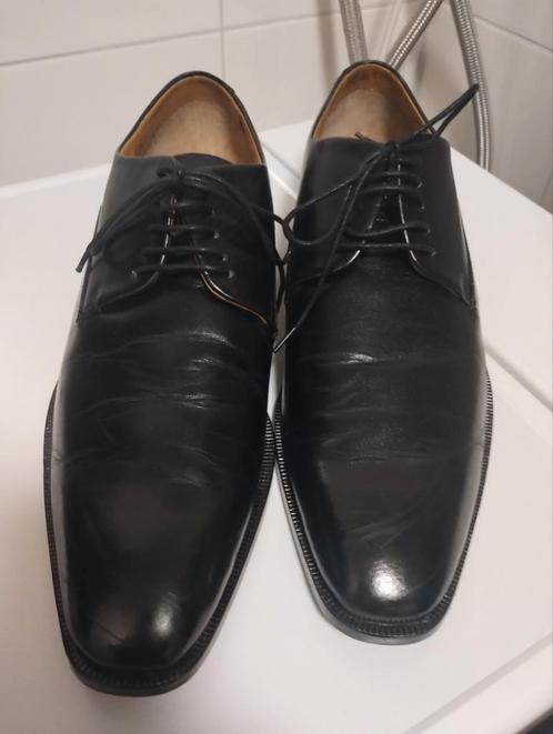 Enrico Mori herenschoenen maat 45, Kleding | Heren, Schoenen, Zo goed als nieuw, Zwart, Ophalen of Verzenden