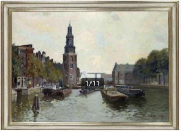 Herman Bogman jr 1890-1975==fraai stadsgezicht AMSTERDAM beschikbaar voor biedingen