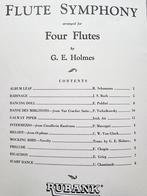 Rubank Flute Symphonie. 4 stemmig Dwarsfluit., Muziek en Instrumenten, Klassiek, Dwarsfluit of Piccolo, Ophalen of Verzenden, Zo goed als nieuw
