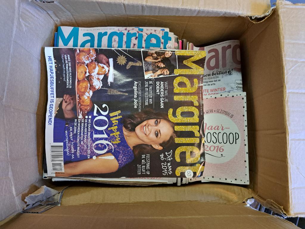 complete jaargang margriet 2015, Boeken, Tijdschriften en Kranten, Ophalen, Gelezen, Damesbladen