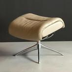 NIEUW: Stressless Voetenbank Tokyo Leer, Ophalen, Minder dan 50 cm, Nieuw, Rechthoekig
