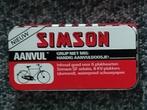 reparatiedoos SIMSON AANVUL, Ophalen of Verzenden, Gebruikt, Overige