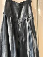 Zwart leren rok maat 38, Kleding | Dames, Rokken, Verzenden, Zo goed als nieuw, Maat 38/40 (M), Zwart