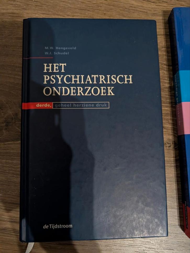 Het Psychiatrisch Onderzoek - Hengeveld & Schudel, Boeken, Psychologie, Gelezen, Klinische psychologie, Ophalen of Verzenden