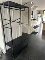 Zwarte Garderobe / kapstok met Schoenenrek - Hoofddorp, Huis en Inrichting, Ophalen, Met plank(en), 50 tot 100 cm, Zo goed als nieuw