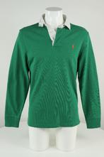 Ralph Lauren (rugby) polo shirt met lange mouw - Groen - M, Maat 48/50 (M), Ralph Lauren, Ophalen of Verzenden, Zo goed als nieuw