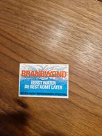 2577 Brandwonden Stichting Sticker, Ophalen of Verzenden, Gebruikt