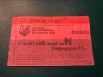 ⚽ Ticket Knvb Beker Fc Utrecht - RBC seizoen 1988/1989 ⚽, Ophalen of Verzenden, Zo goed als nieuw, F.C. Utrecht, Overige typen
