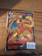 Charizard  v, Ophalen of Verzenden, Zo goed als nieuw, Losse kaart, Foil