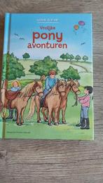 Boek vrolijke pony avonturen, Ophalen of Verzenden, Fictie algemeen, Zo goed als nieuw